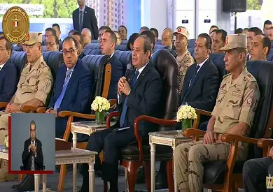 الرئيس السيسي: المياه تحد كبير في ظل وصول عدد السكان لـ106 ملايين مع وجود 9 ملايين ضيف