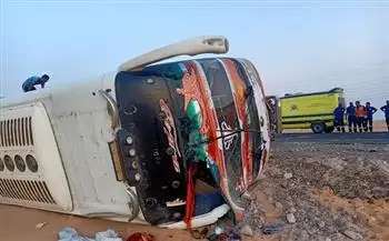 22 مصابا حتى الآن.. نائب محافظ القاهرة تتابع حادث أتوبيس الكريمات