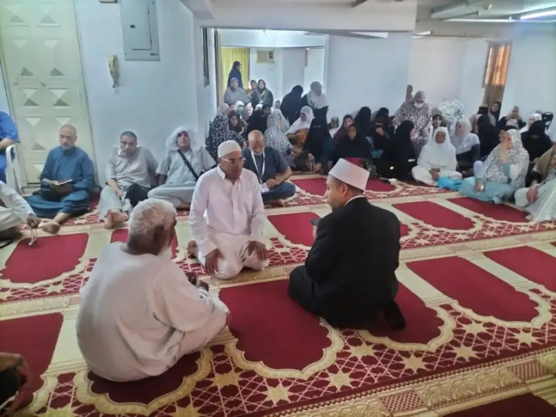 تنظيم ندوات توعوية ودينية لحجاج السياحة يوميا بالتنسيق مع الأوقاف