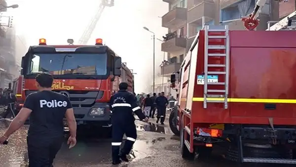 السيطرة على حريق داخل حديقة فى مدينة 6 أكتوبر