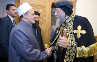 البابا تواضروس الثاني يجرى اتصالا بشيخ الأزهر للتهنئة بعيد الأضحى
