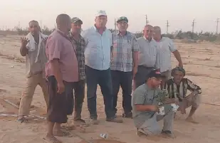 وزير الزراعة يتابع تجربة زراعة الجوجوبا في غرب المنيا
