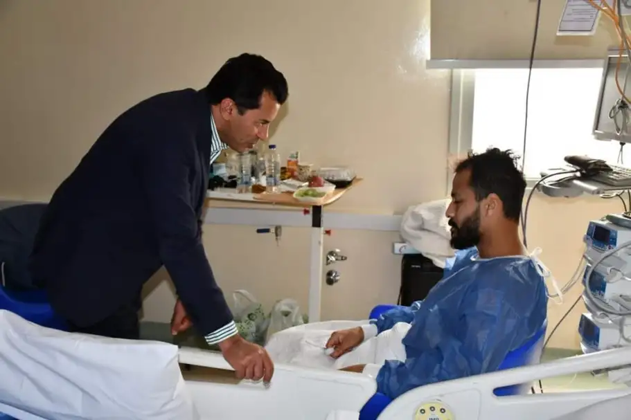 أحمد رفعت يتحدث عن اللحظات الأولى من إصابته أمام الاتحاد