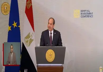 ننشر نص كلمة السيسي خلال المؤتمر الاستثمار المصري الأوروبي
