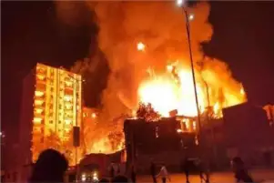 31 يوليو.. الحكم على 4 متهمين من مسئولي الكهرباء في حريق استديو الأهرام