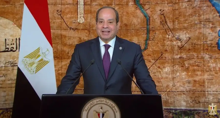 الرئيس السيسي: واثق بأن مصر ستعبر تلك المرحلة المضطربة إقليميا ودوليا