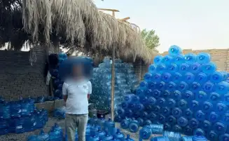 ضبط شخص أنشأ محطة لتعبئة المياه داخل عبوات تحمل علامات تجارية مقلدة بجنوب سيناء