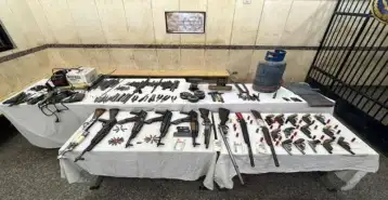 سقوط 3 أشخاص بالقليوبية يديرون ورشة لتصنيع الأسلحة النارية والاتجار بها