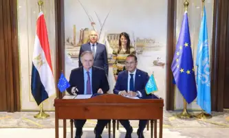 الوزير والمشاط يشهدان توقيع الاتفاق التنفيذي لبرنامج الاتحاد الأوروبي لدعم التجارة والصناعة