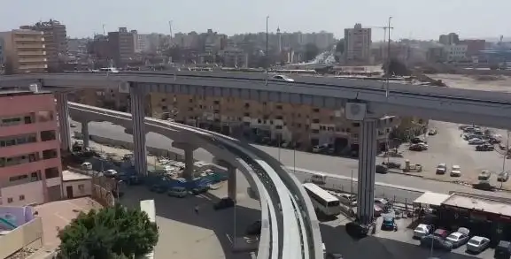 فيديو.. أحدث تصوير جوي لمشروع مونوريل شرق النيل