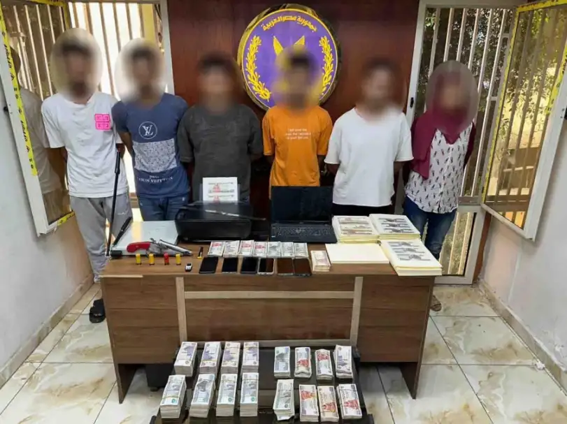 ضبط تشكيل عصابي لتزييف العملات المحلية وترويجها