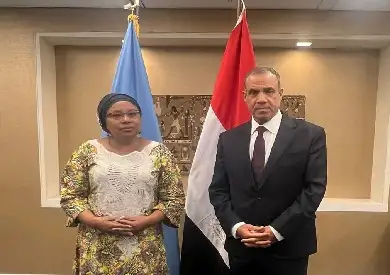 عبد العاطي يلتقي وكيلة السكرتير العام للأمم المتحدة لمنع الإبادة الجماعية