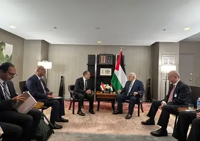 وزير الخارجية يؤكد دعم مصر الكامل للسلطة الفلسطينية