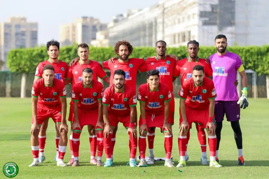 احمد عاطف يقود هجوم مودرن سبورت لمواجهة إنبي في مسابقة الدوري المصري..