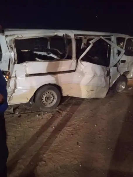 إصابة 13 شخصا إثر انقلاب ميكروباص على الطريق الإقليمي بالشرقية