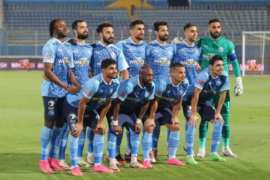 تشكيل بيراميدز في مواجهة المصري