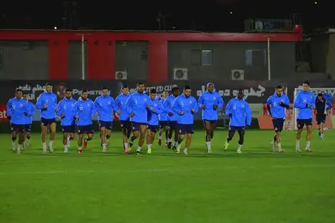 شباب بلوزداد يتدرب في مقر الأهلي قبل مواجهة دوري الأبطال