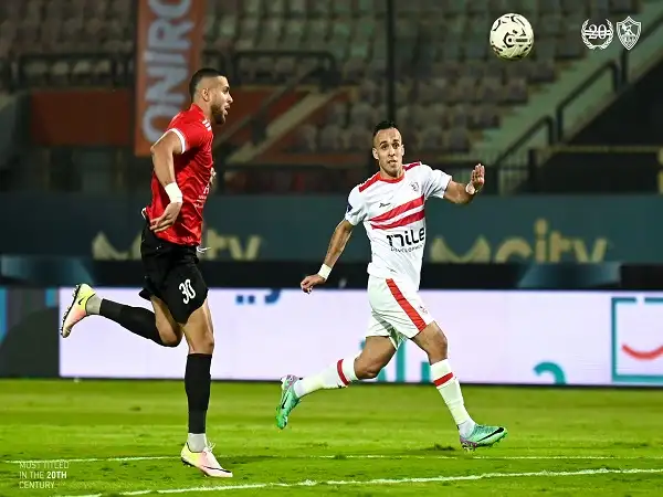 نهاية المباراة.. طلائع الجيش 2 × 2 الزمالك .. الدوري الممتاز