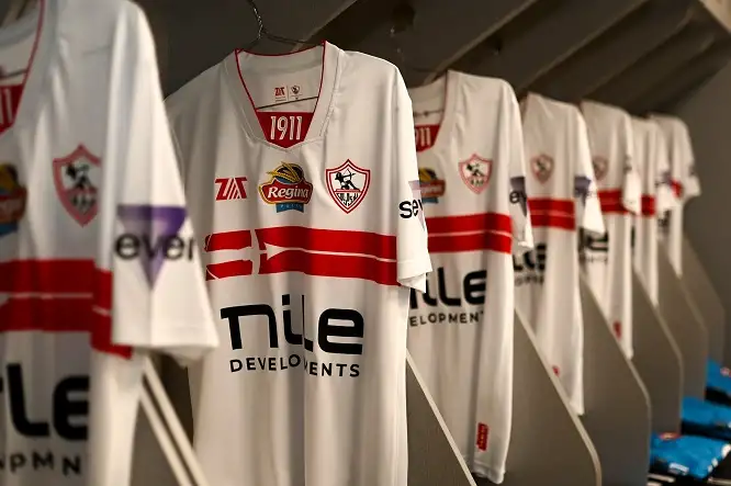 الزمالك يظهر بقميصه الجديد أمام الاتحاد
