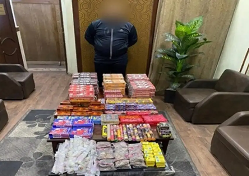 ضبط عاطل بالإسكندرية بتهمة الاتجار في الألعاب النارية