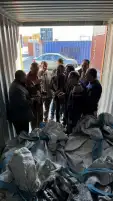إحباط محاولة تهريب مخلفات نحاس وبورد إلكترونية عبر جمارك دمياط