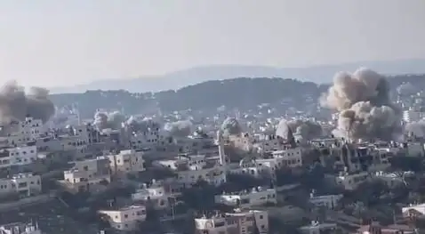 جيش الاحتلال ينسف 20 منزلا ضمن العدوان المستمر على مخيم جنين