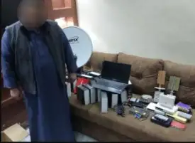 القبض على شخصين بتهمة إدارة محطتي بث تليفزيوني بدون تصريح في الشرقية
