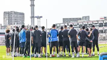 تدريبات تأهيلية للاعبي الزمالك