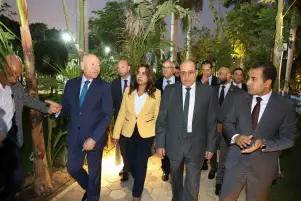 افتتاح أعمال تطوير حديقة المسلة التراثية بالزمالك بعد إعادة إحيائها