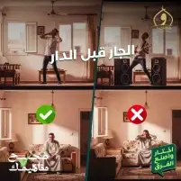 الأوقاف تحذر عبر صحح مفاهيمك: اللي جاره مش مرتاح منه إيمانه ناقص