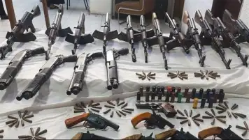 ضبط 662 كيلو مخدرات و217 قطعة سلاح ناري خلال 24 ساعة