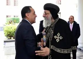 رئيس الوزراء يعرب عن تقديره للدور الوطني والمجتمعي للكنيسة الأرثوذكسية بقيادة قداسة البابا تواضروس الثاني