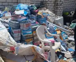 حبس موظف بالتربية والتعليم وتاجري خردة في واقعة بيع كتب دراسية بمطروح