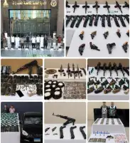 مصرع 3 عناصر جنائية وضبط آخرين بحوزتهم مخدرات بقيمة 130 مليون جنيه عقب تبادل لإطلاق النيران مع الشرطة بـ3 محافظات