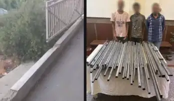 ضبط 3 أشخاص متهمين بسرقة أجزاء من سور كوبري في الإسكندرية
