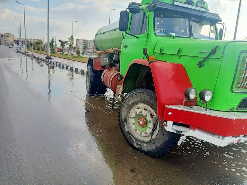 جهاز مدينة دمياط الجديدة ينفذ حملة لضبط مخالفات وصلات المياه الخلسة..ويكثف جهود مجابهة الأمطار